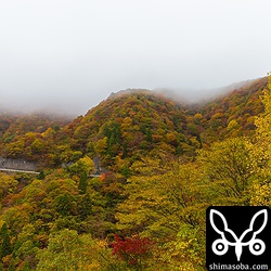 2日目は悪天候で山頂で雪…。