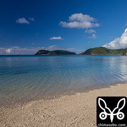 陸の孤島、船浮のイダの浜。